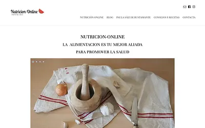 nutricion-online.net snapshot