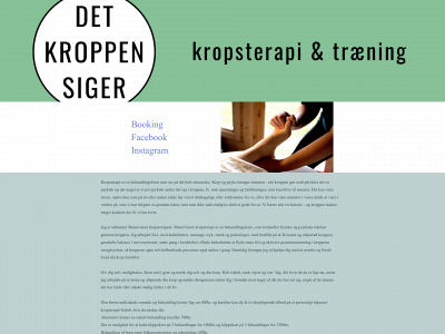 detkroppensiger.dk snapshot