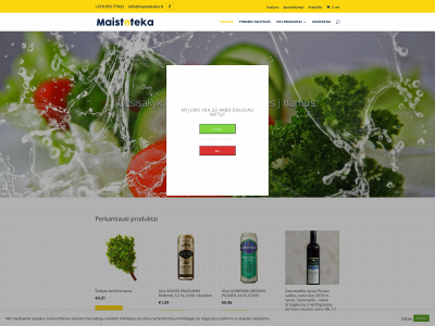 maistoteka.lt snapshot
