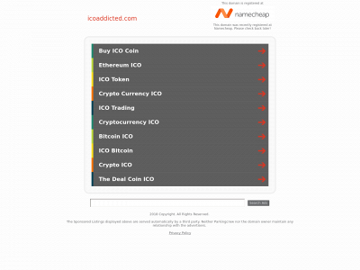 icoaddicted.com snapshot