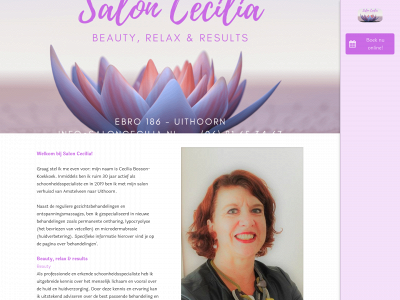 saloncecilia.nl snapshot