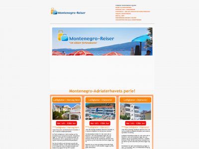 montenegro-reiser.no snapshot