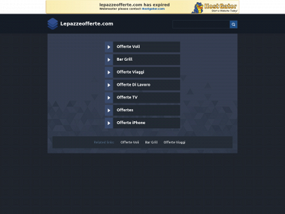 lepazzeofferte.com snapshot