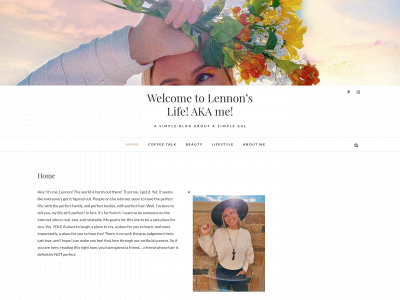 lifewithlennon.com snapshot