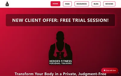 www.heroesfitness.org snapshot