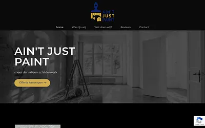 aintjustpaint.nl snapshot