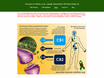 cbd4u.co.uk snapshot