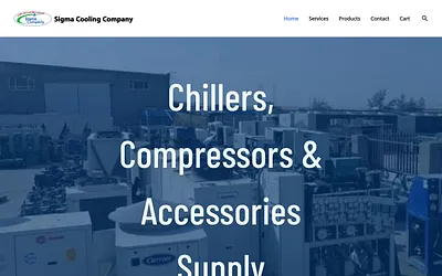 sigmacooling.com snapshot
