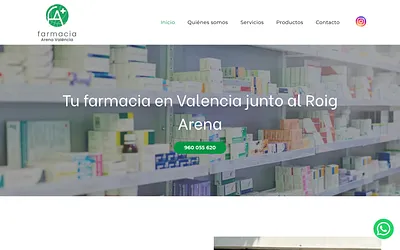 farmaciaarenavalencia.es snapshot