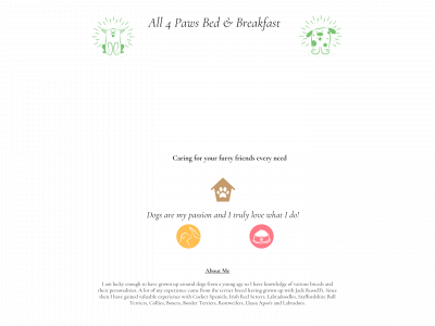all4pawsbandb.co.uk snapshot