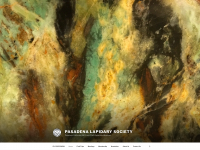 pasadenalapidary.org snapshot