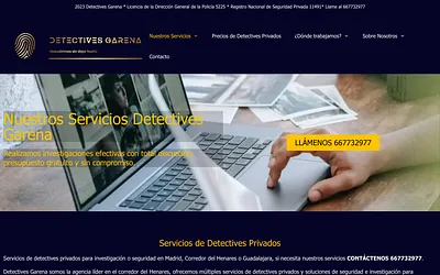 detectivesgarena.com snapshot