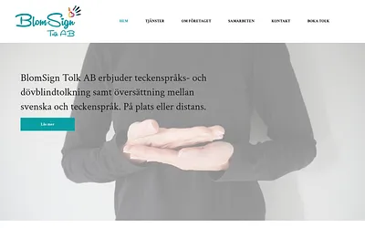 blomsign.se snapshot