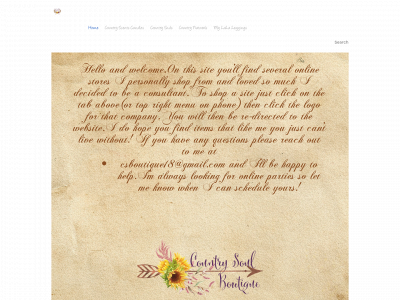 www.countrysoulboutique.com snapshot