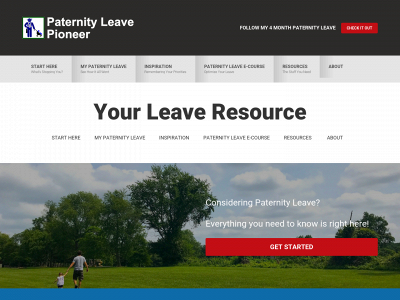 paternityleavepioneer.com snapshot