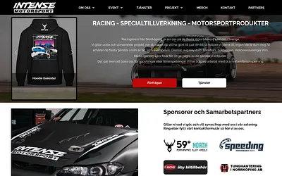 intensemotorsport.se snapshot