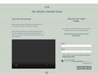 citewear.com snapshot