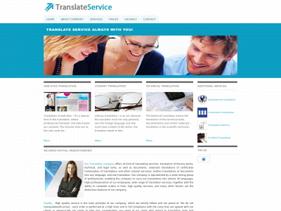 translate-service.com snapshot