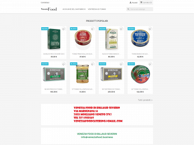 veneziafood.business snapshot