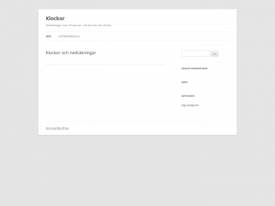 klockor.org snapshot