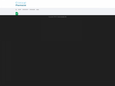 clinicalpharmacist.site snapshot