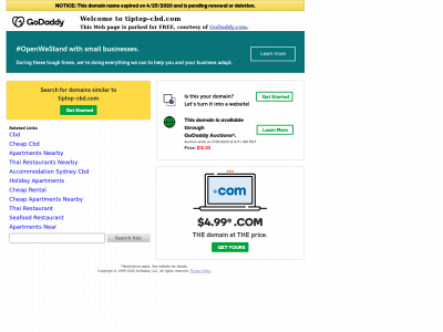 tiptop-cbd.com snapshot