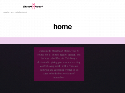 streetheartstyles.com snapshot