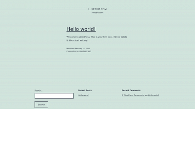 luxezilo.com snapshot