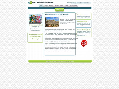 presthaven.co.uk snapshot