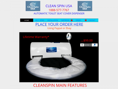 cleanspinusa.com snapshot