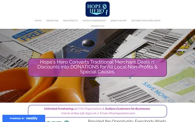 www.hopeshero.com snapshot