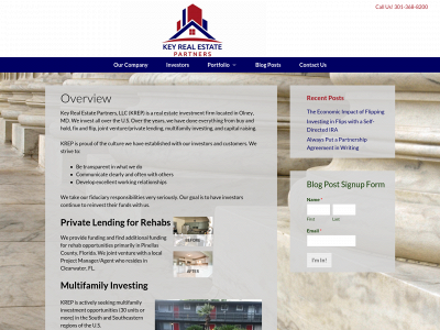keyrealestatepartners.com snapshot