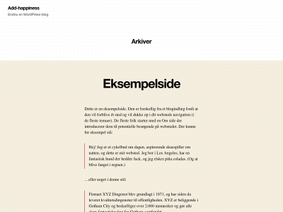 add-happiness.dk snapshot