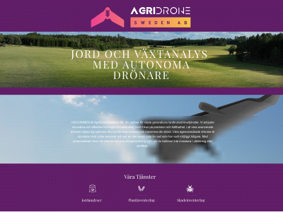 agridrone.tech snapshot
