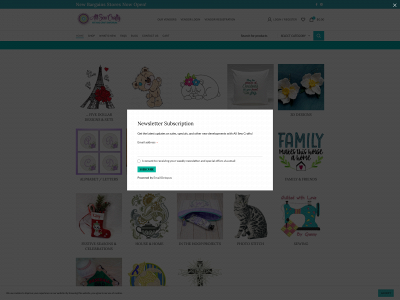 allsewcrafty.com snapshot