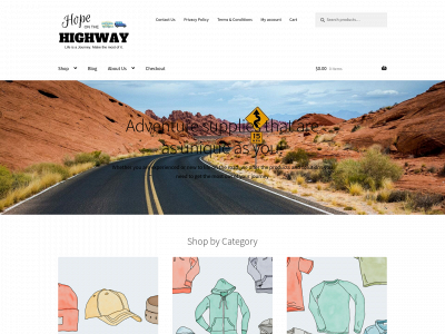 hopeonthehighway.com snapshot