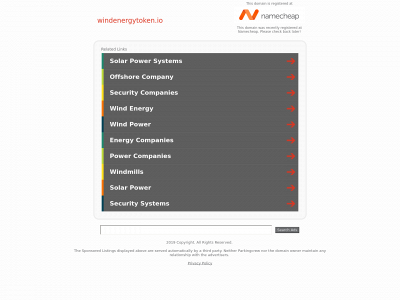 windenergytoken.io snapshot
