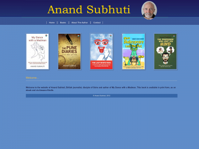 anandsubhuti.com snapshot