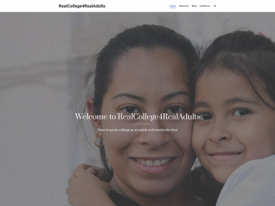 realcollege4realadults.org snapshot