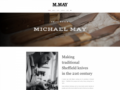 michaelmayknives.com snapshot