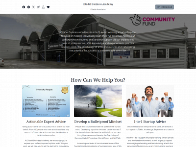 businesssheffield.com snapshot