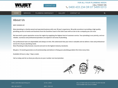 wustplumbing.com snapshot