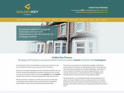 goldenkeyfinance.com snapshot