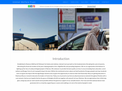ummatwelfaretrust.com snapshot