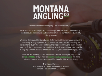 fishinmontana.com snapshot