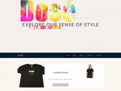 dosebrand.weebly.com snapshot