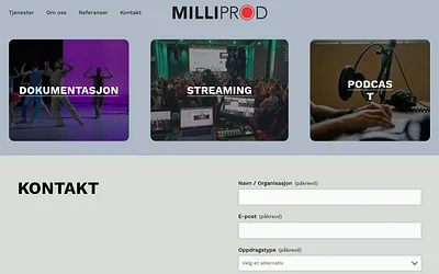 milliprod.no snapshot