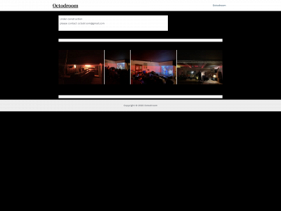 octodroom.be snapshot