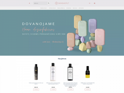 skinshop.lt snapshot