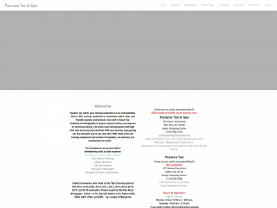 www.panamatan.com snapshot